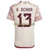 Original Fußballtrikot Mexiko G.OCHOA 13 Auswärtstrikot WM 2022 Für Herren